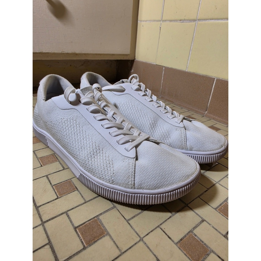 Flux Footwear Adapt Sneakers Mens 8 White Good Minimalist Zero Drop Barefoot Gym